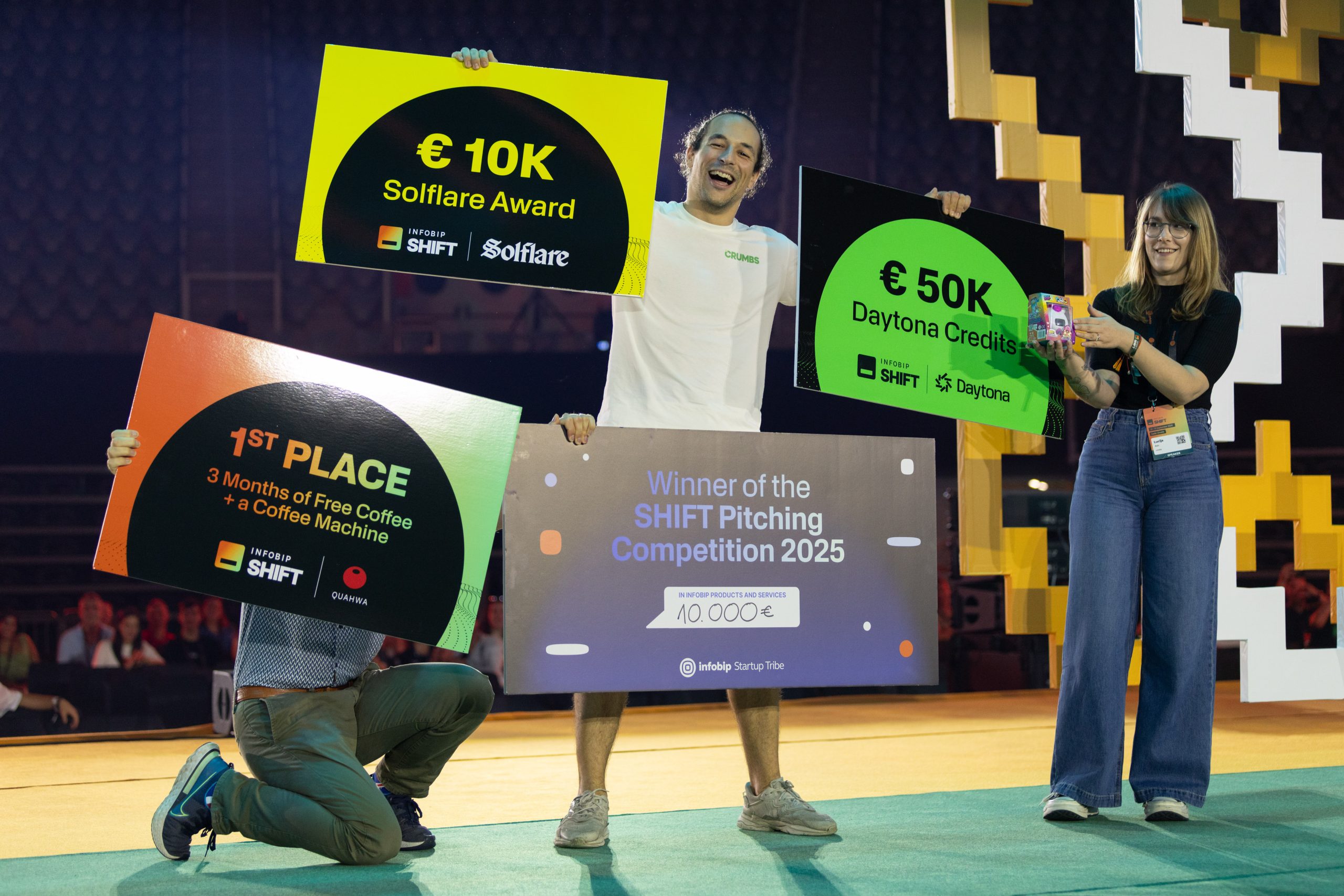 Crumbs, the food-waste platform, takes first place at the Scale 2.0 finale